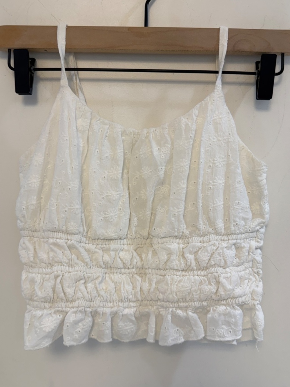 white cropped target girls tank